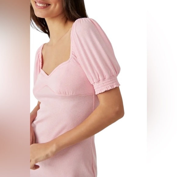 Free People Bel Air Midi dress pink - Picture 9 of 14